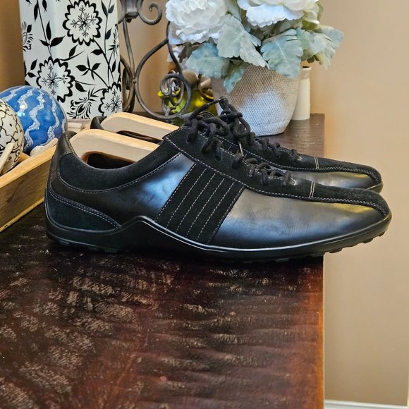 Cole Haan Shoes Cole Haan Mens Leather Suede Casual Shoe Black Sz 3 Poshmark